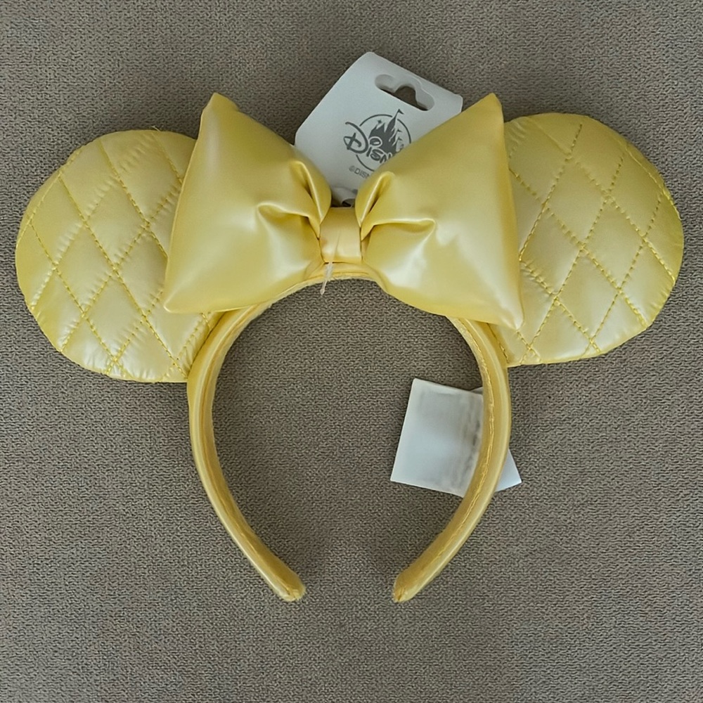 Yellow Disney ears new with tags